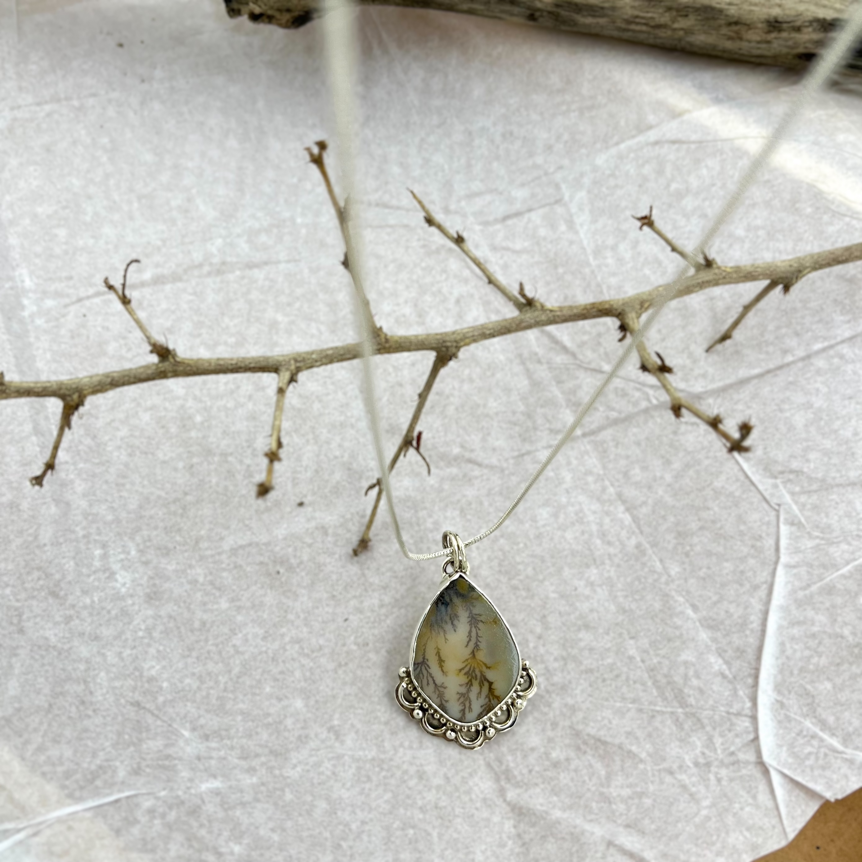 Shazar silver pendant 