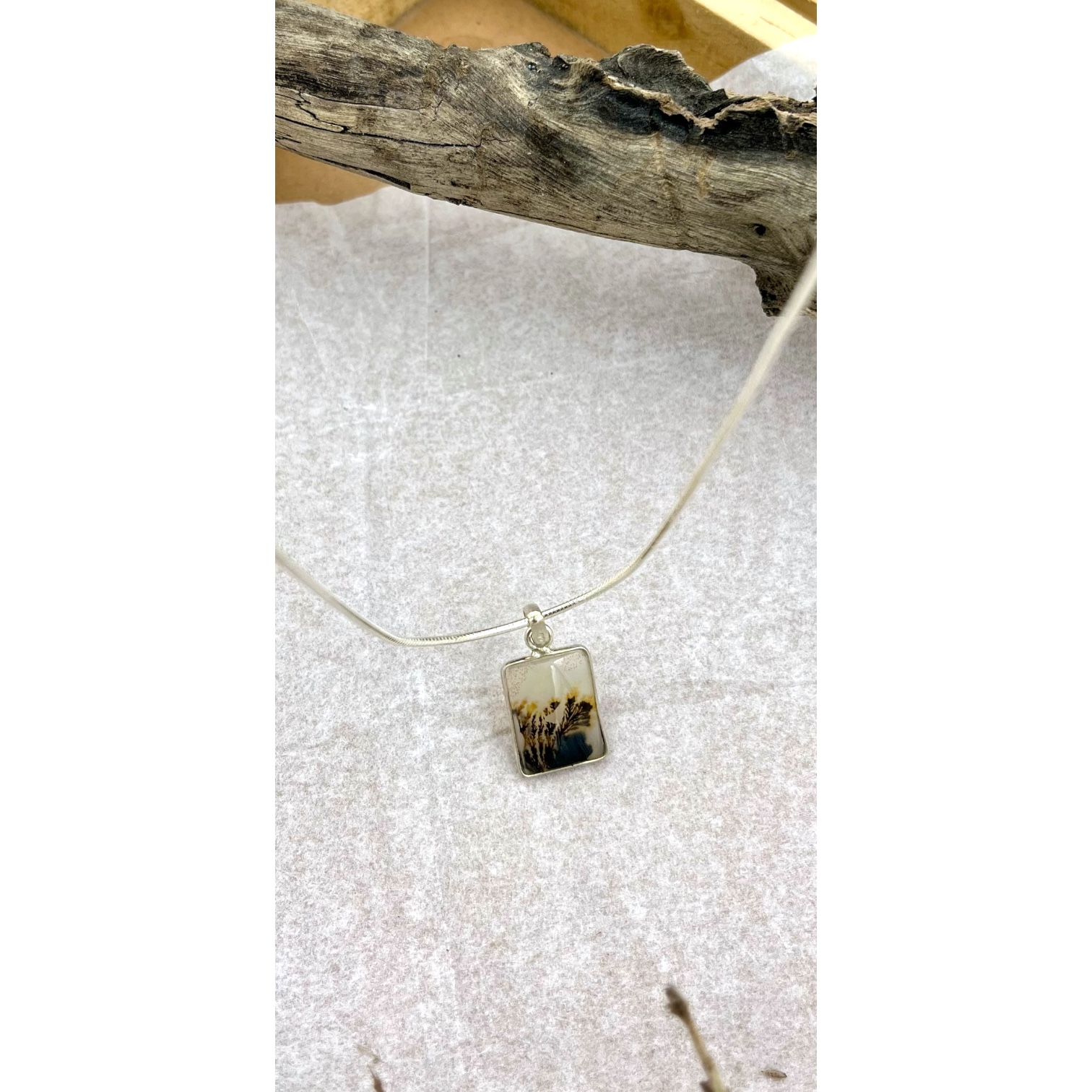 Forest Dream Shazar silver pendant