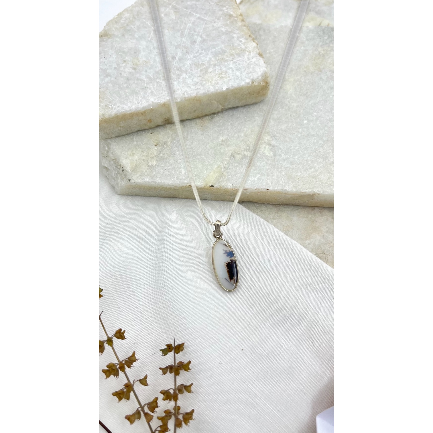 Cloudsong and Earthshadow Shazar silver pendant