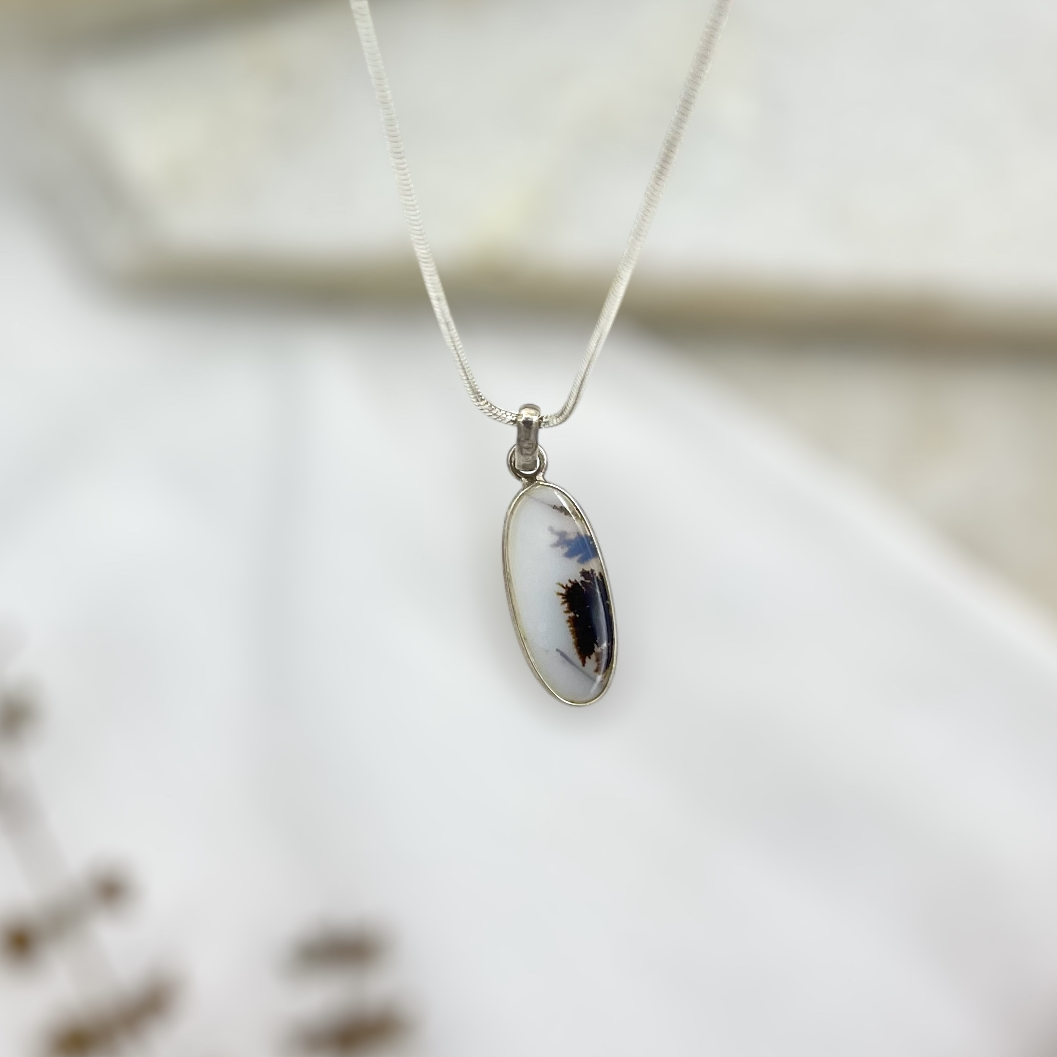 Cloudsong and Earthshadow Shazar silver pendant