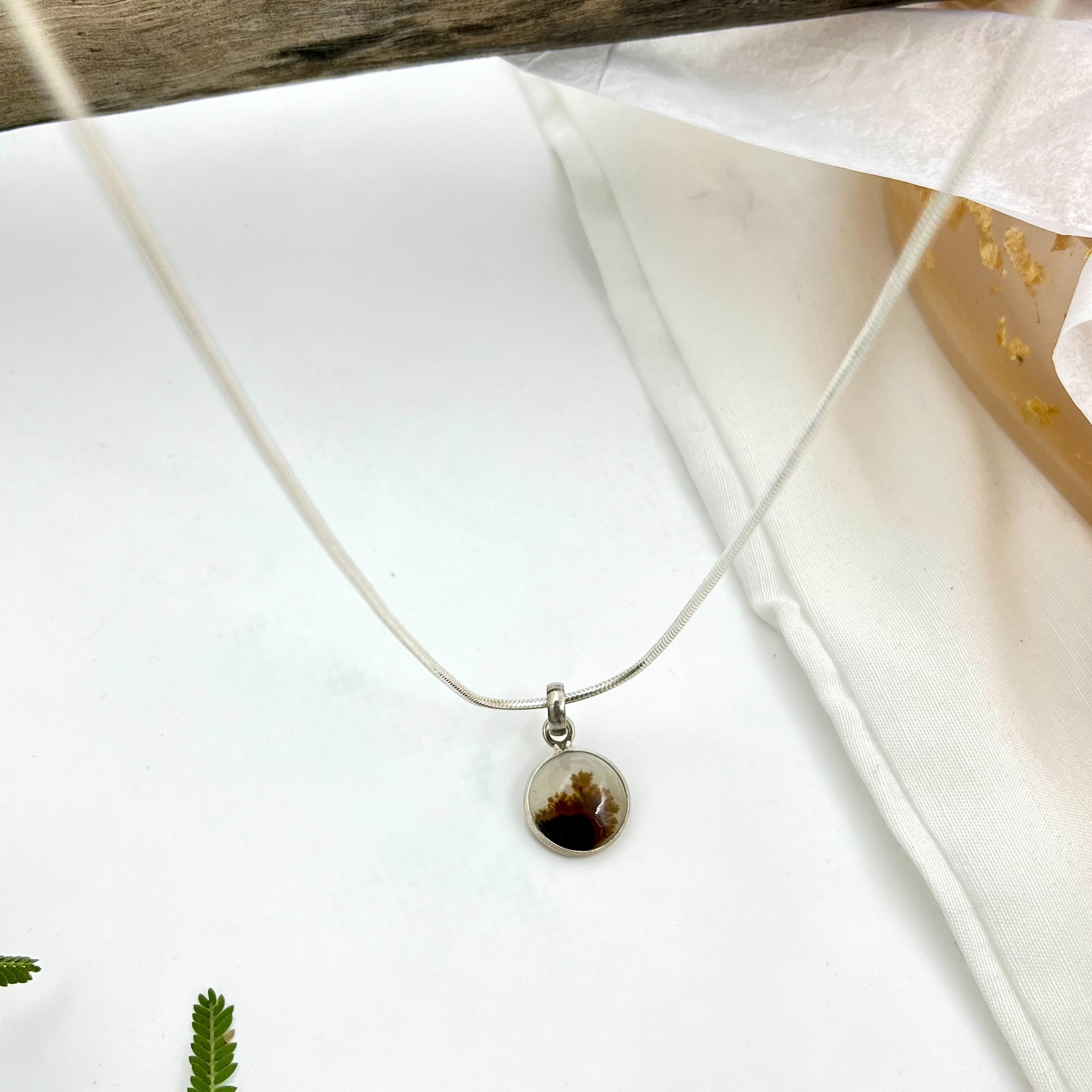 Emberfern Shazar silver pendant