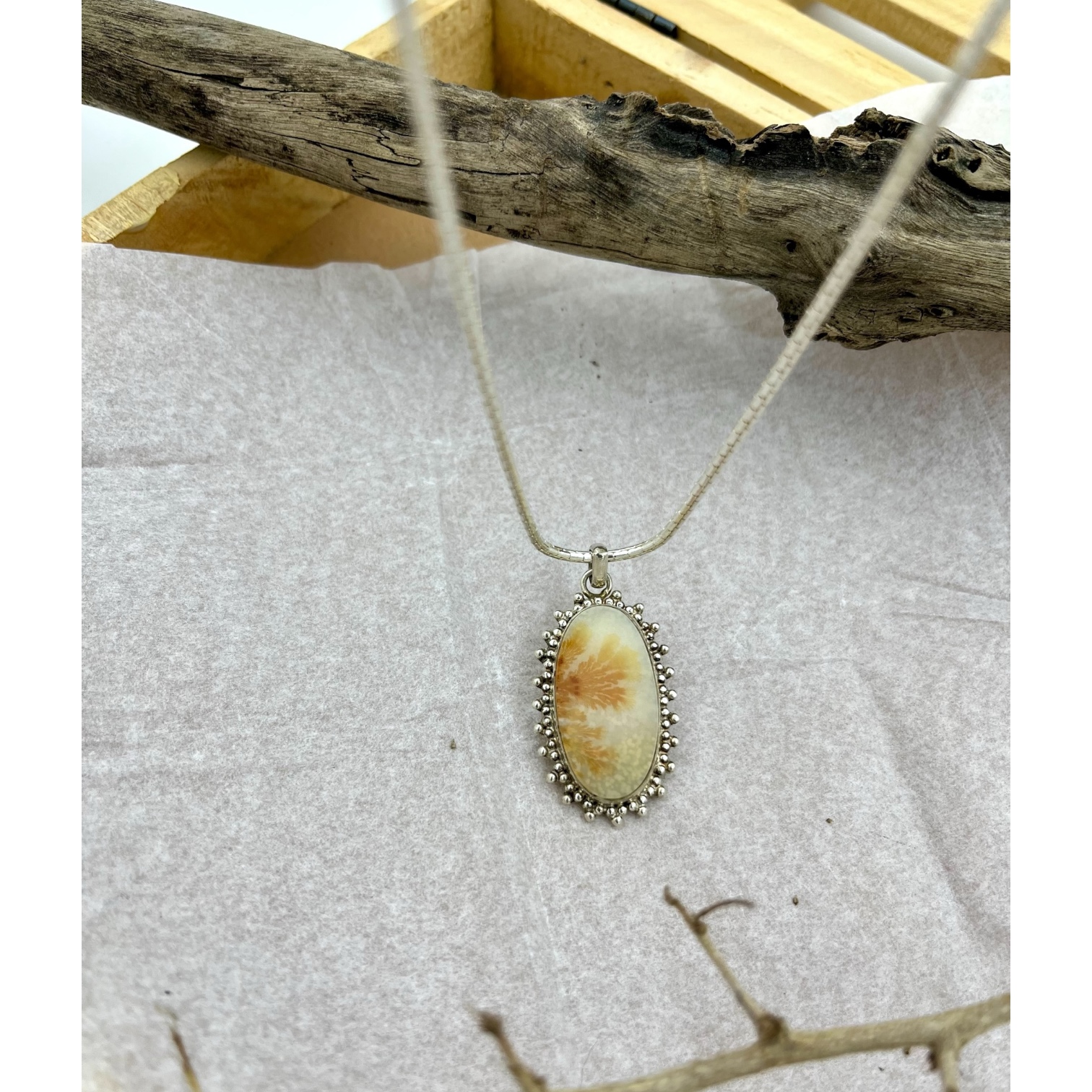 Amberveil Shazar silver pendant