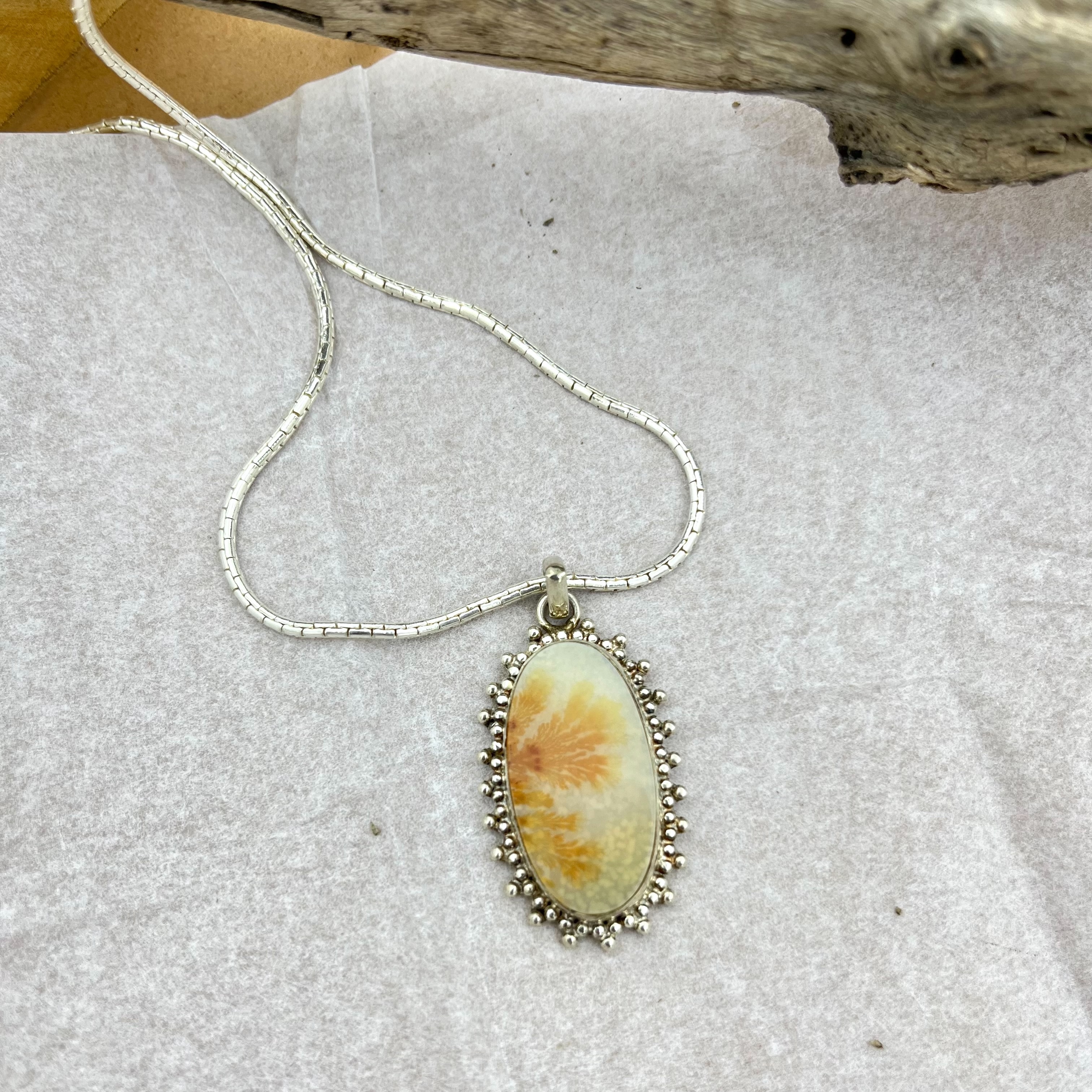 Amberveil Shazar silver pendant