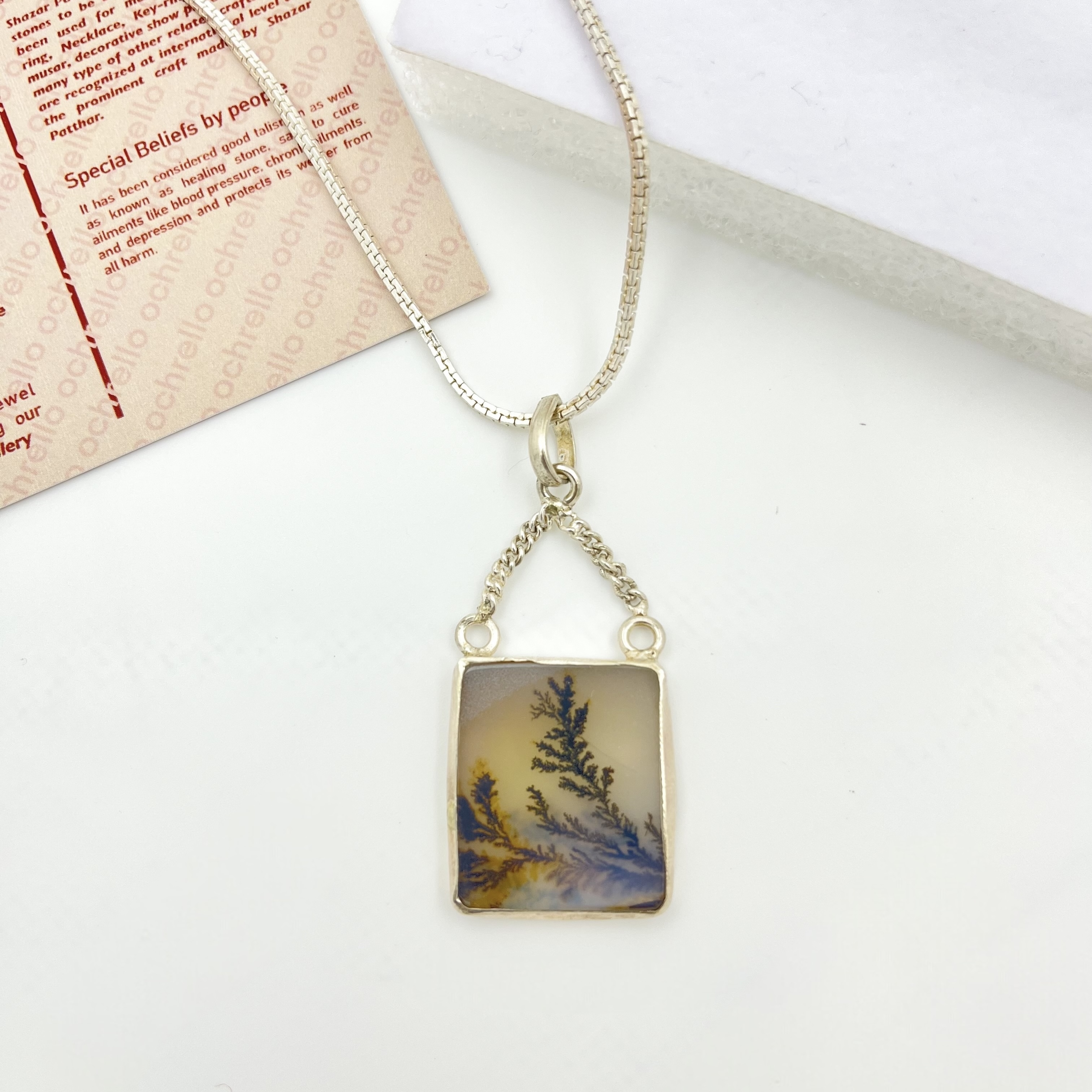 Duskfell Pines Shazar silver pendant