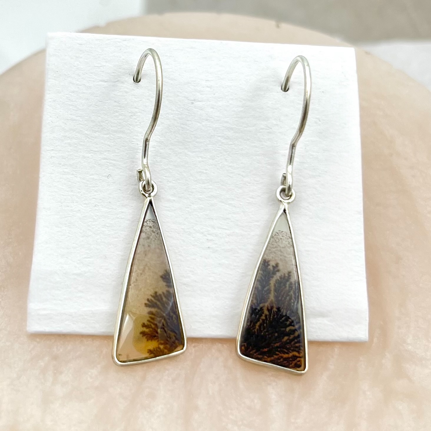 Bramblelight Echo Shazar silver earring