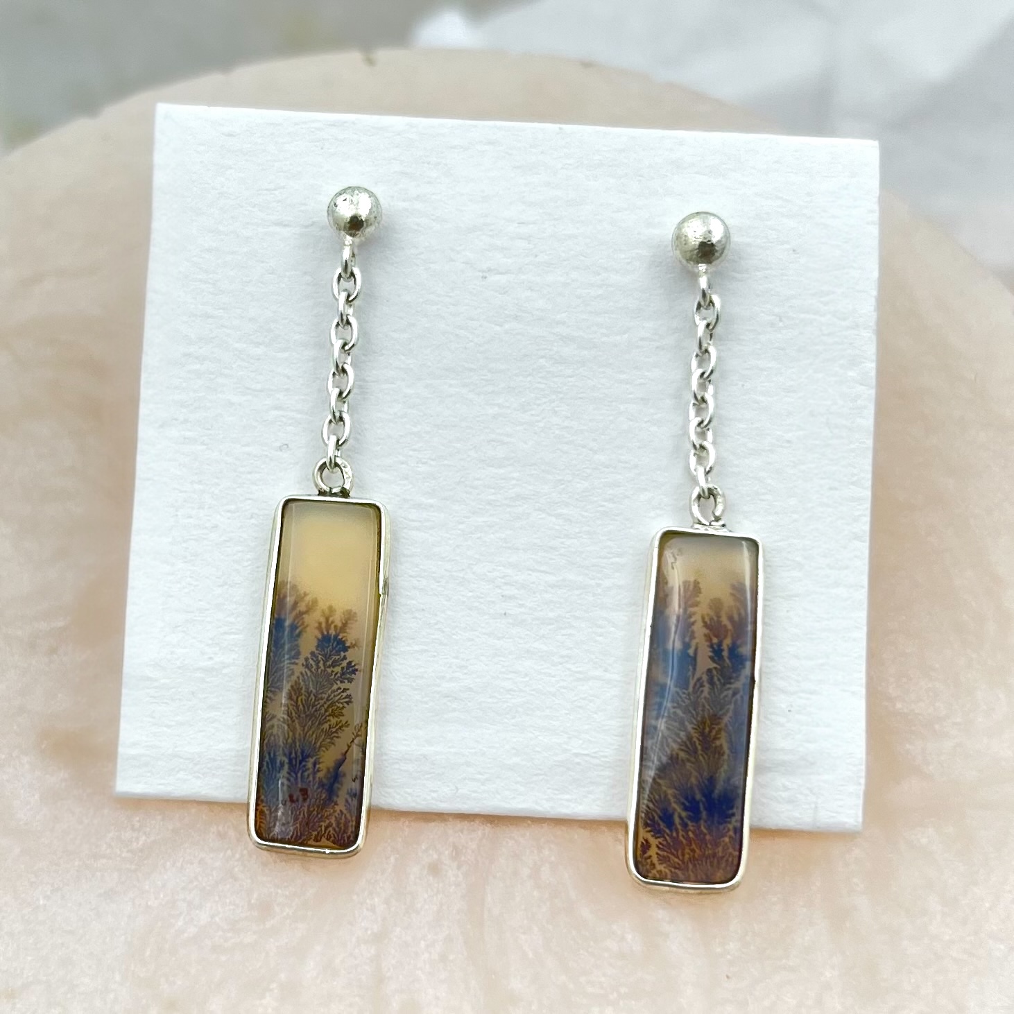 Evening Canopy Shazar silver earring