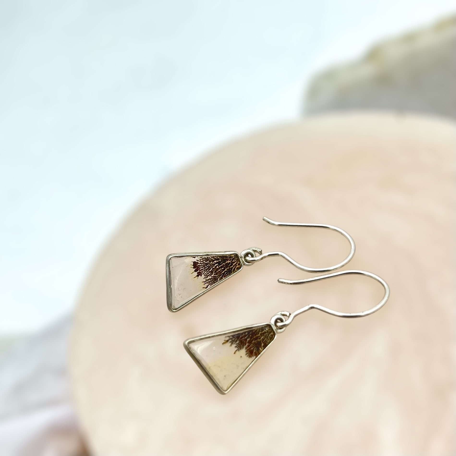 Earthspire Drops Shazar silver earring