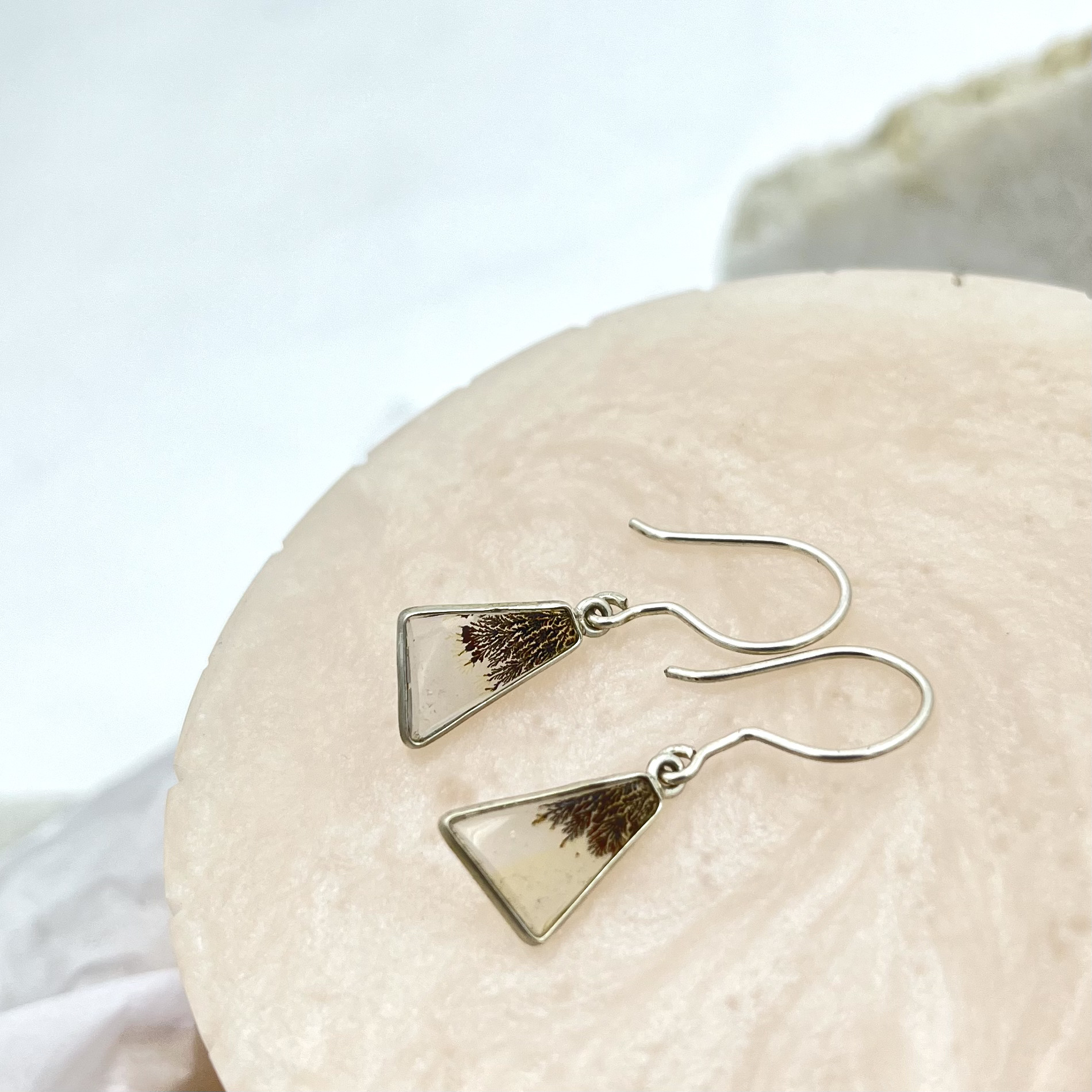 Earthspire Drops Shazar silver earring