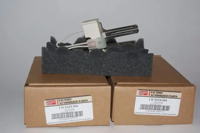 Genuine Carrier hot surface furnace ignitor LH33ZS004