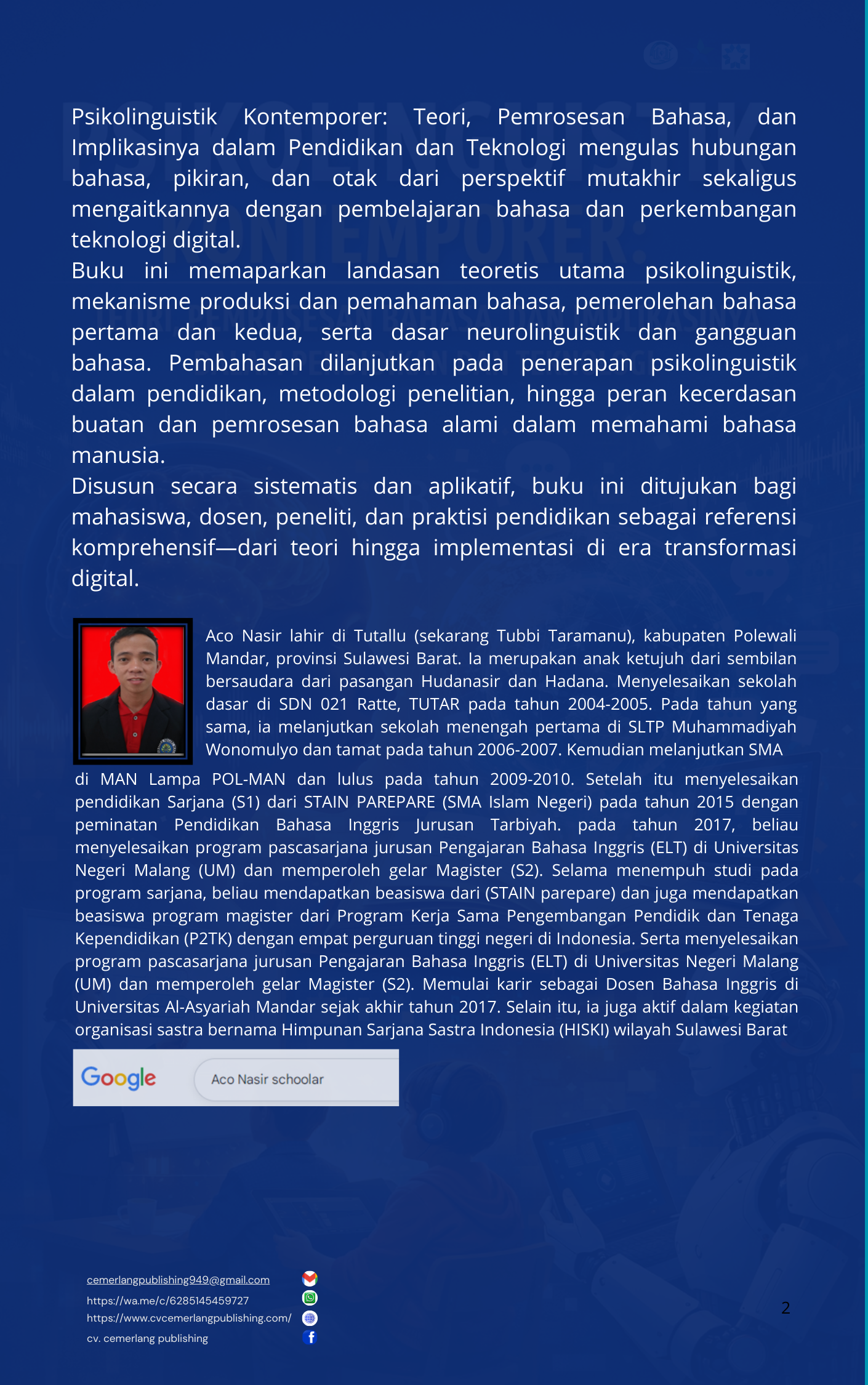 PSIKOLINGUISTIK KONTEMPORER: