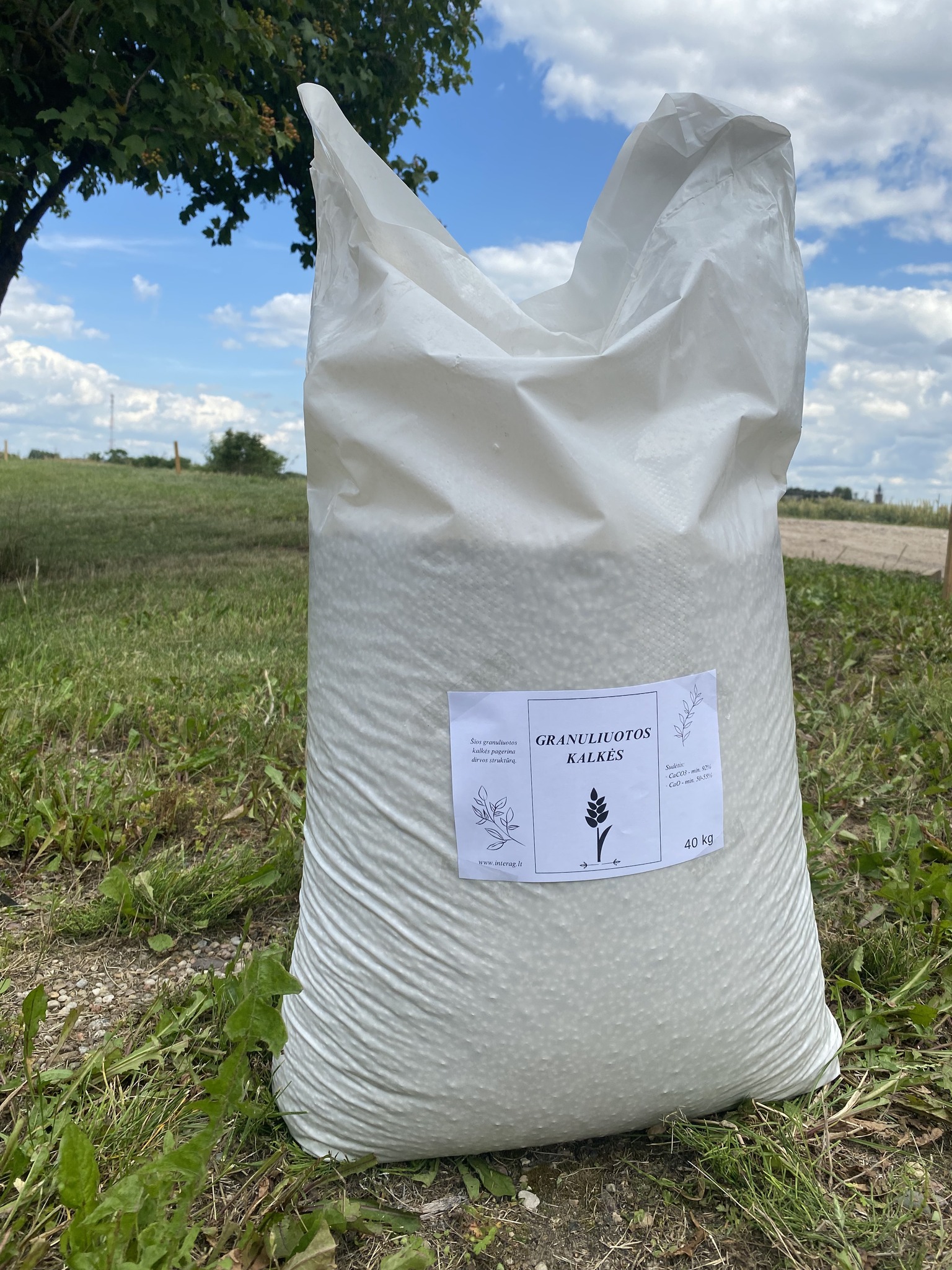Granuliuotos kalkės (40 kg)