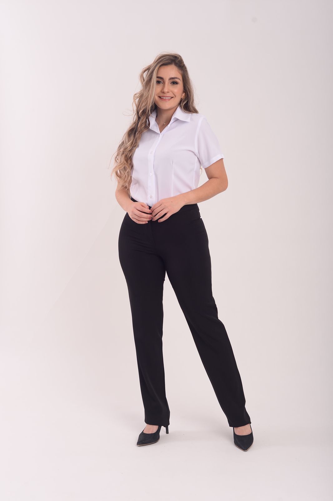 Calça Feminina sem bolsos