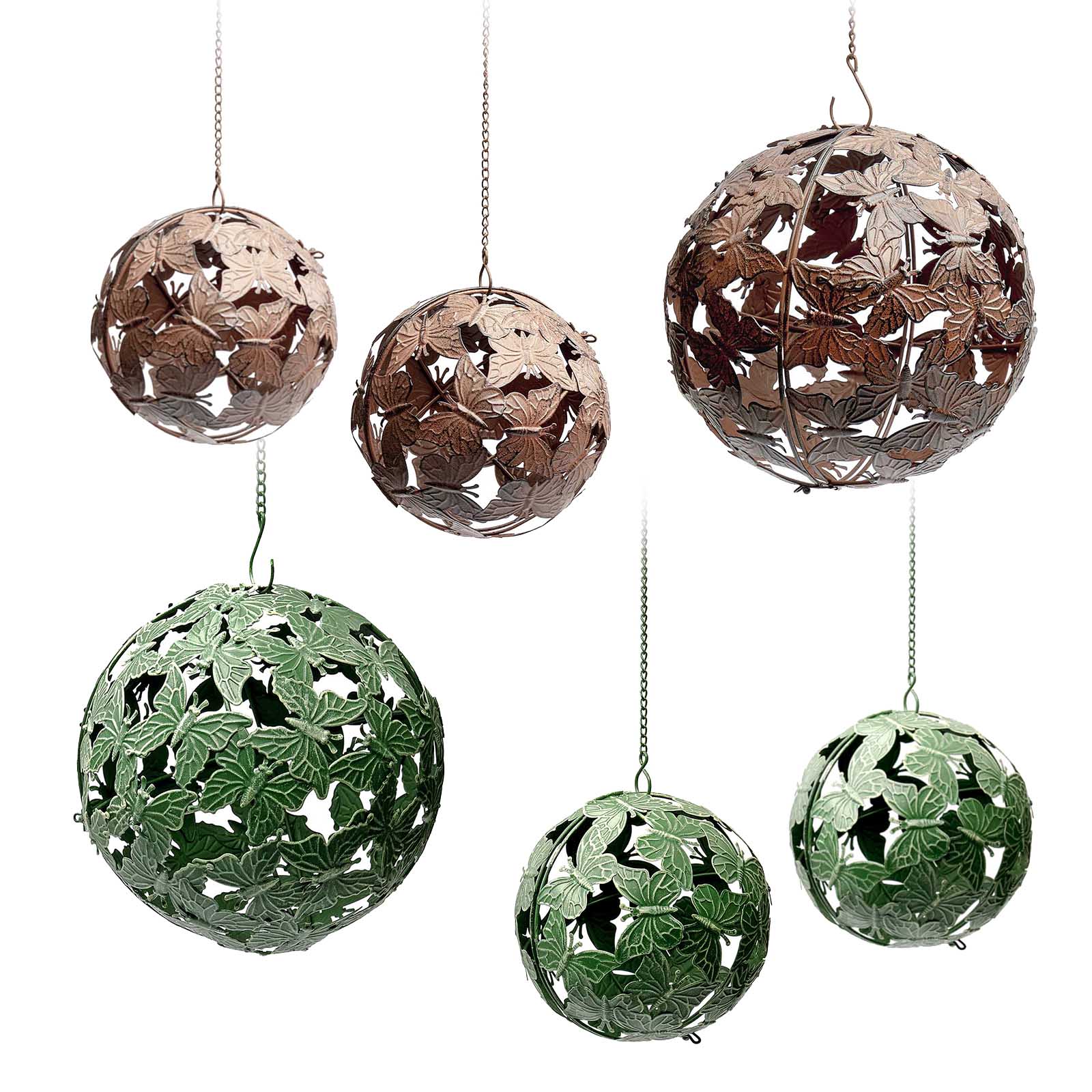 Metall-Dekokugel zum Aufhängen