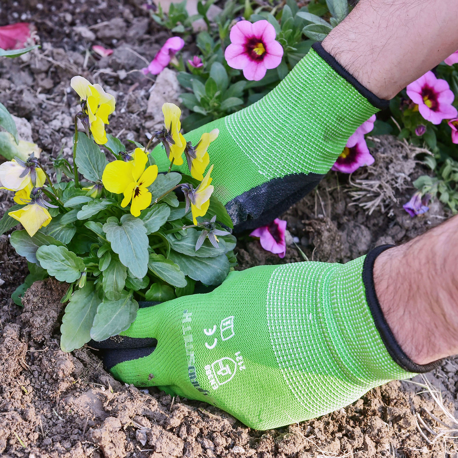 YARDSMITH Gartenhandschuhe Arbeitshandschuhe Beethandschuhe