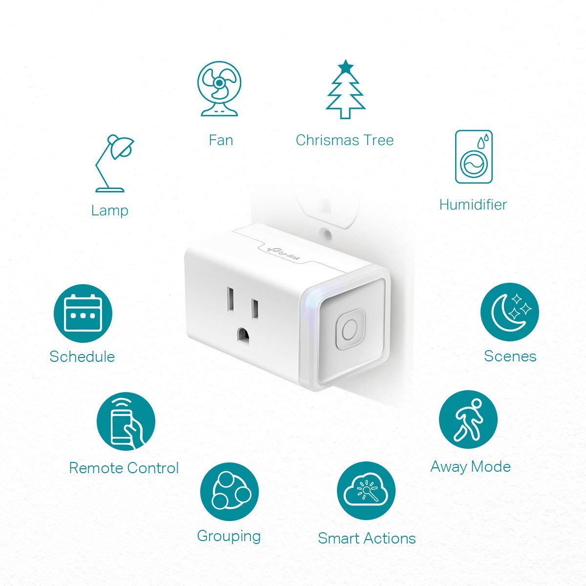 KASA Smart WIFI Plug Mini (2 Pack) 