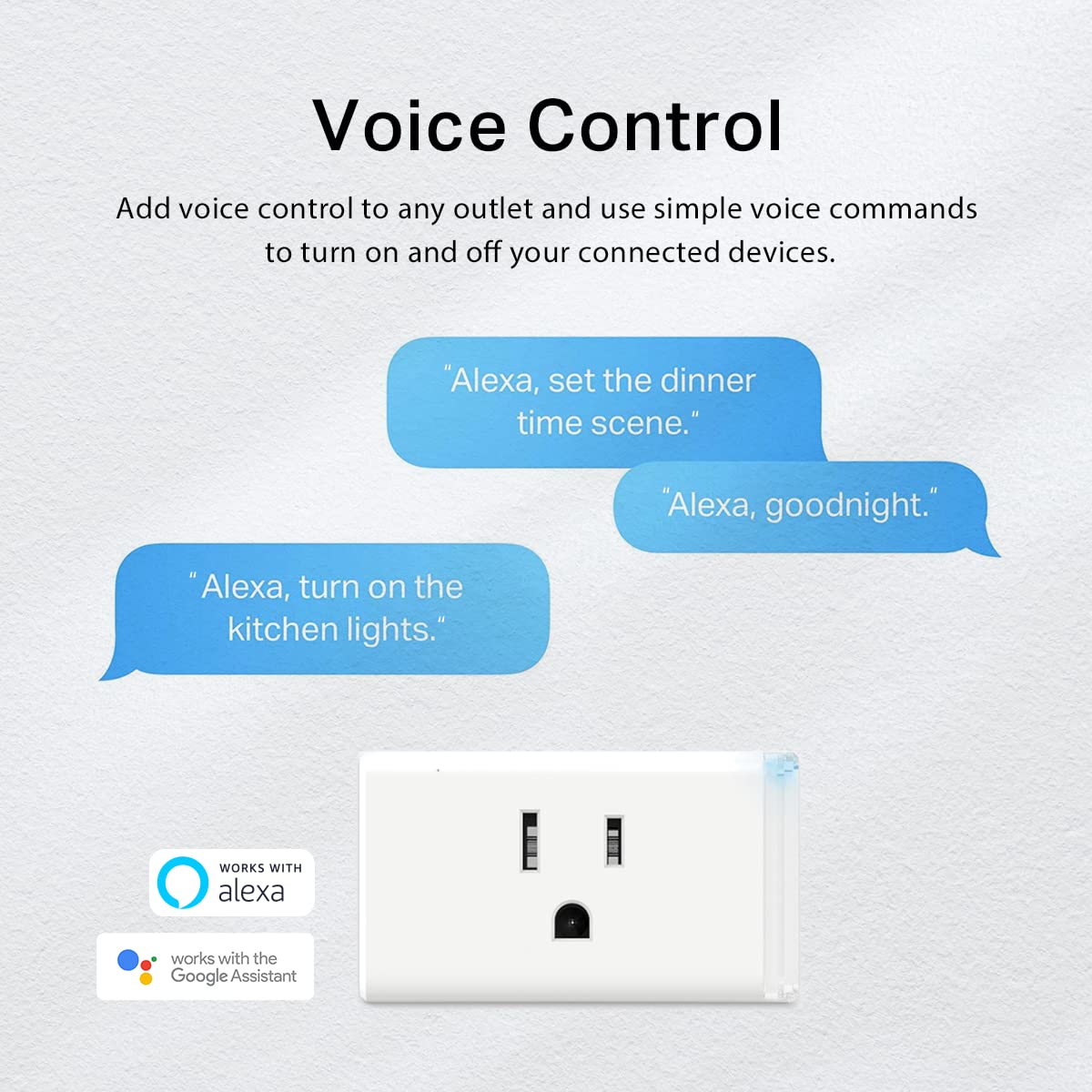 KASA Smart WIFI Plug Mini (2 Pack) 
