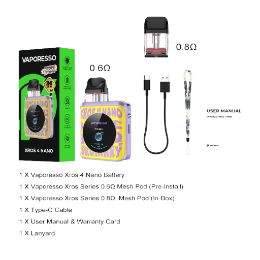 Vaporesso XROS 4 Nano