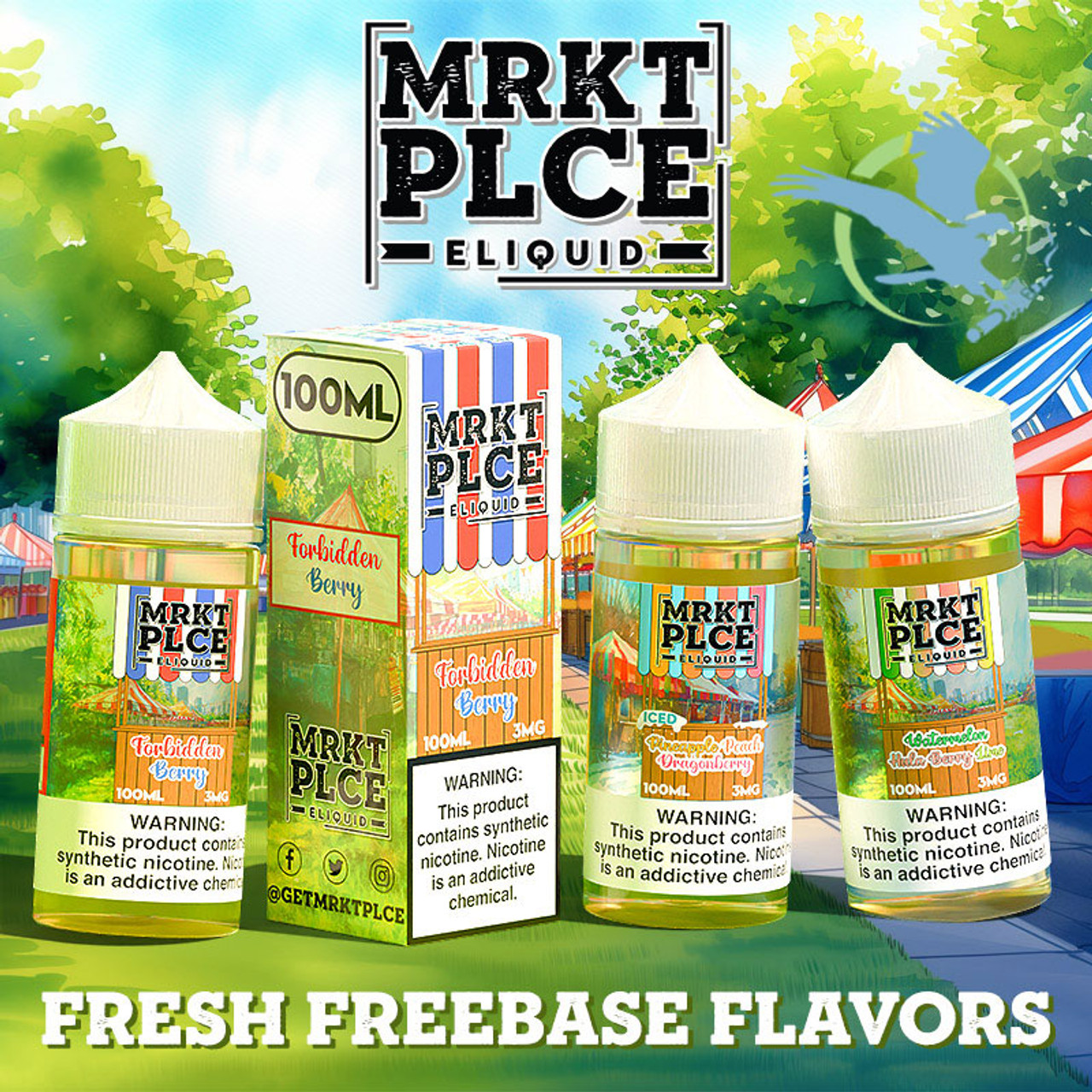 MRKT PLCE Freebase E-Liquid