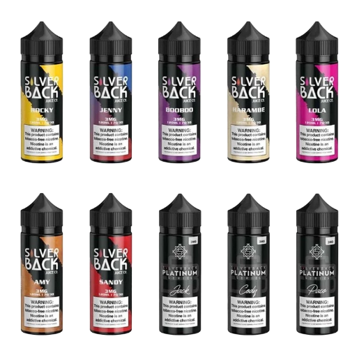 Silver Back Freebase E-Liquid