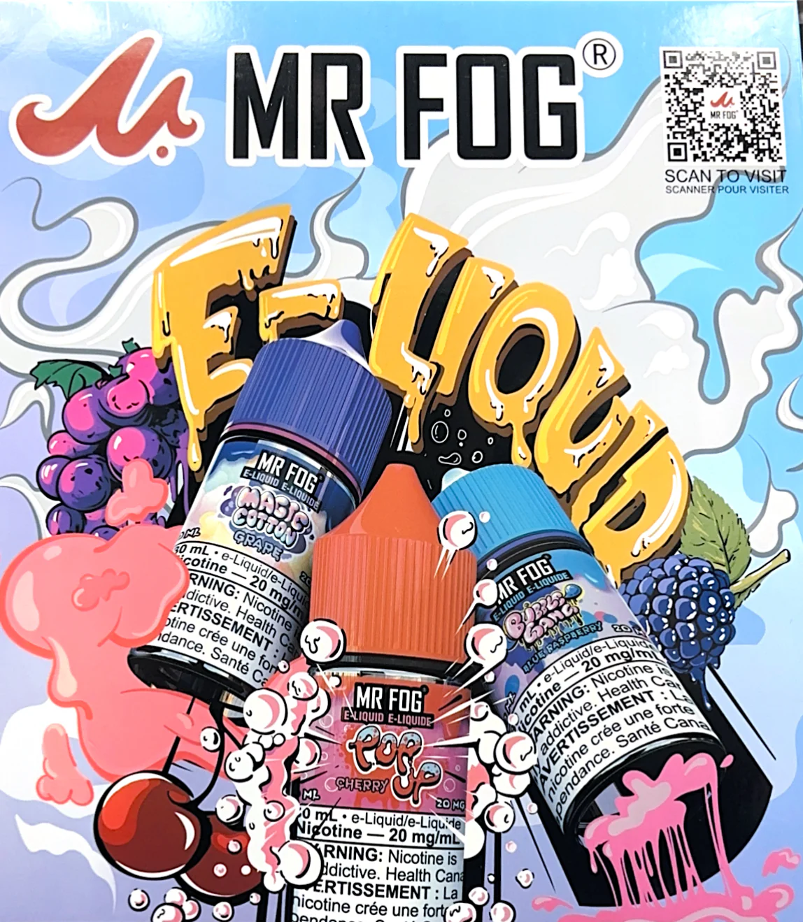 Mr Fog Freebase E-Liquid
