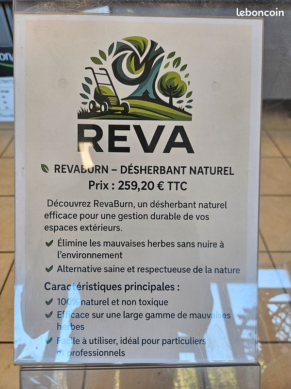 REVABURN – Désherbant naturel