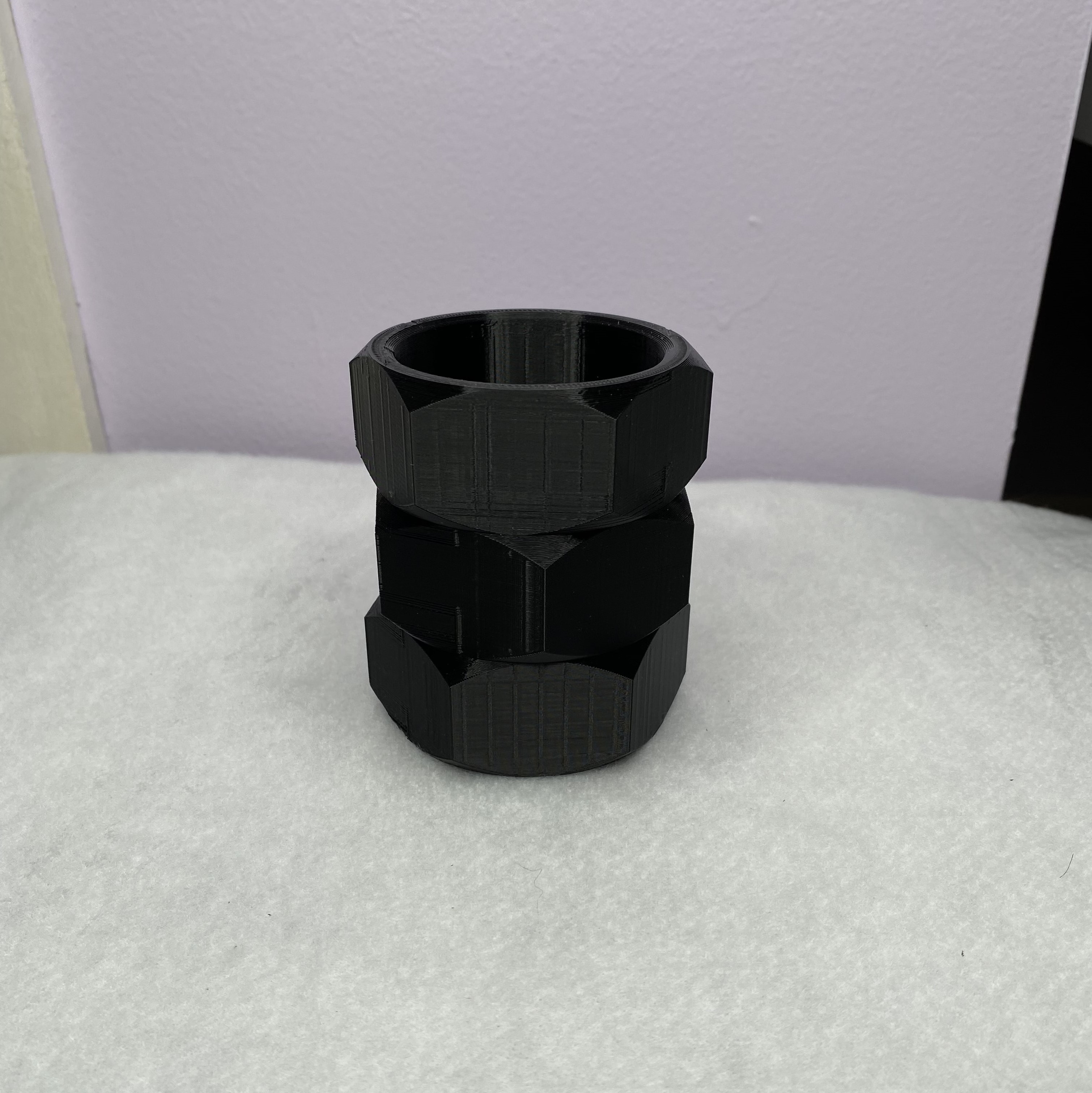 Modern Slim Desk Pencil Holder Cup Office Storage Design Minimalist Organizer Accessories Container Stylish Work Space Essentials Desk Tidy