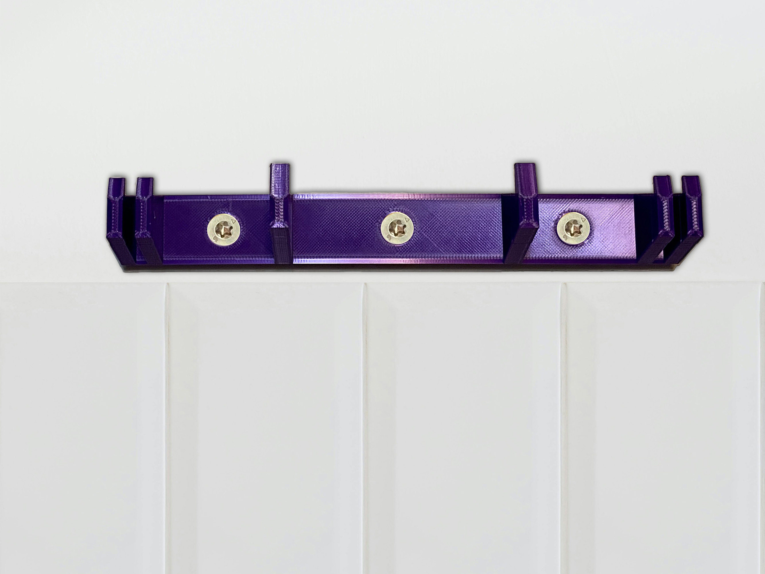 Hair Straightener Holder Wall Mount Organizer Storage Rack Curling Iron Cord Hook Bathroom Accessory Space Saver Beauty Tool Hanger