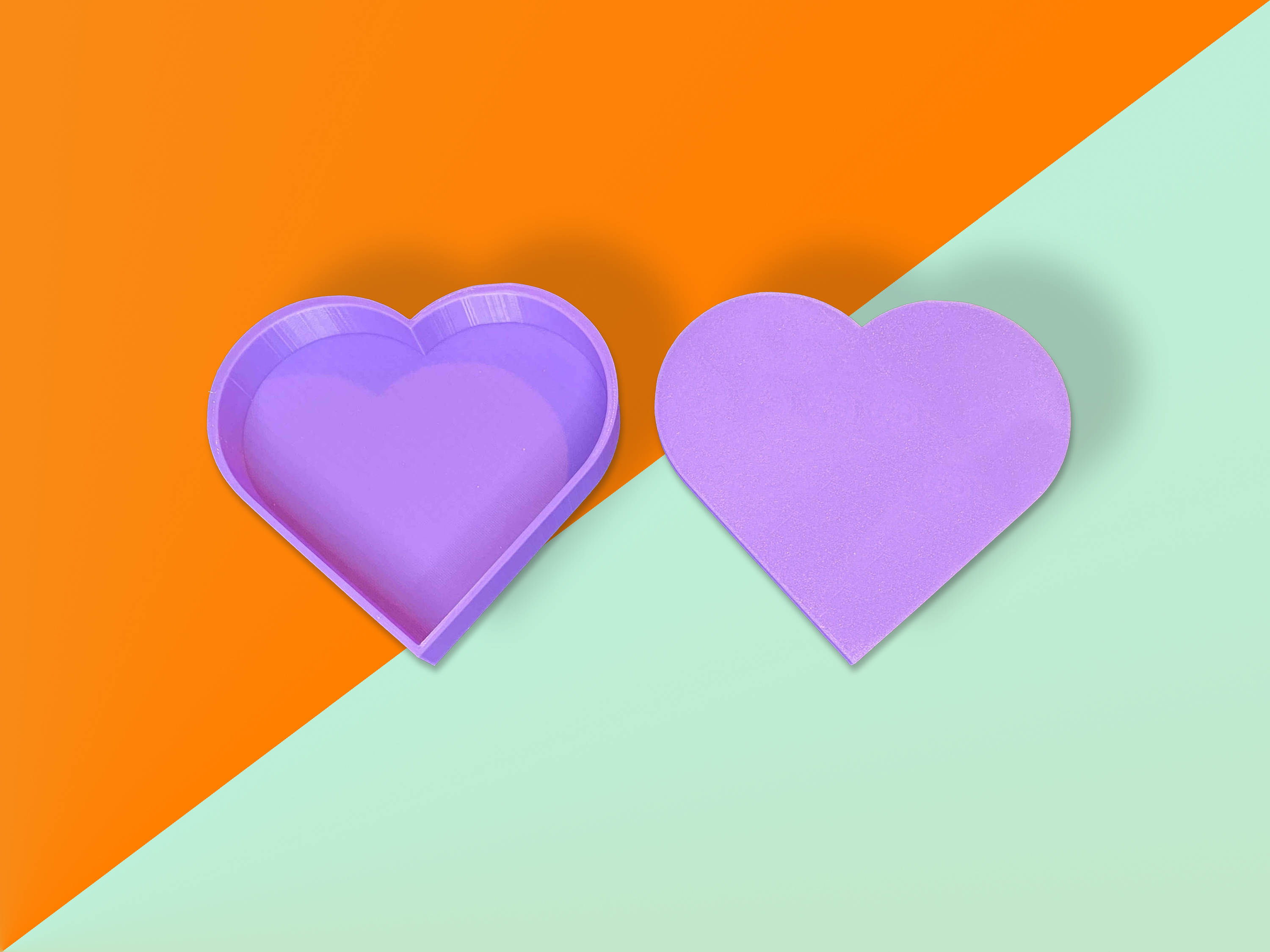 Elegant Heart Jewelry Box Valentine Gift Heart Shaped Storage Organizer for Rings Necklaces Earrings Holder Romantic Present