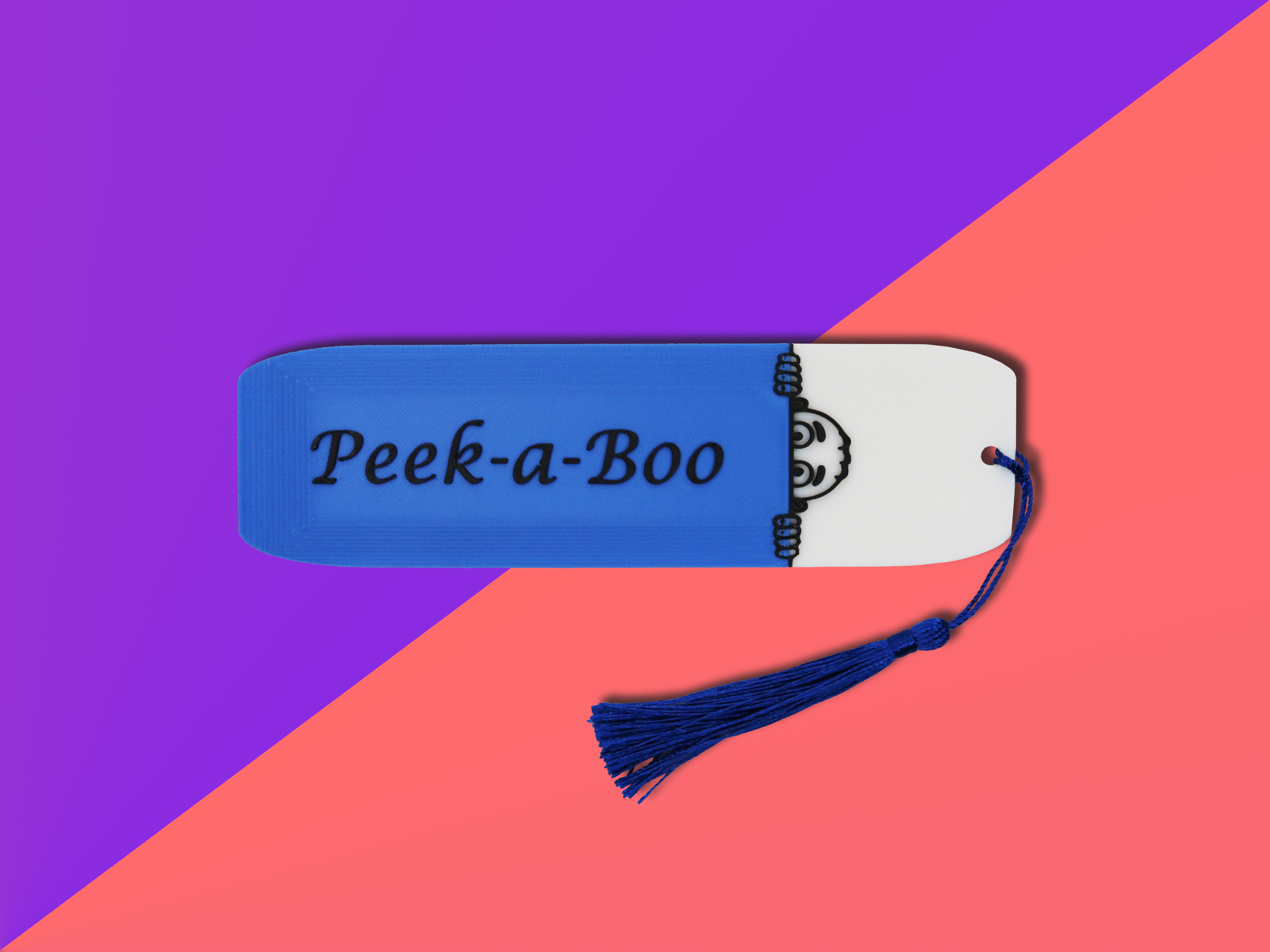 Peek-a-boo Bookmark Cute Reading Companion Reading Helper Kids Gift Bookworm Present Page Marker Fun Book Lover Accessory Novel Tracker