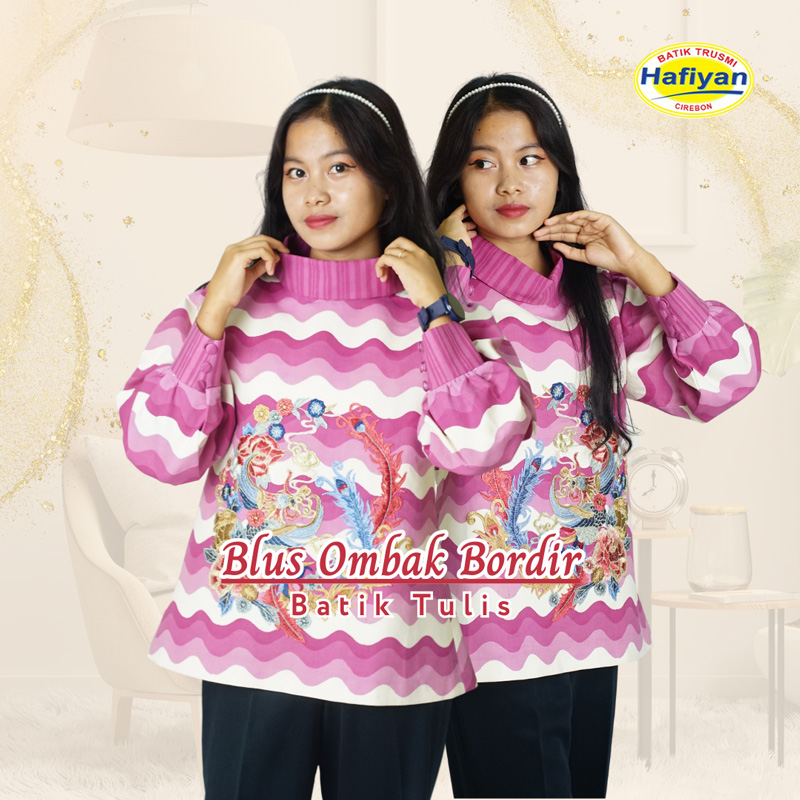 Blus Batik Tulis Bordir