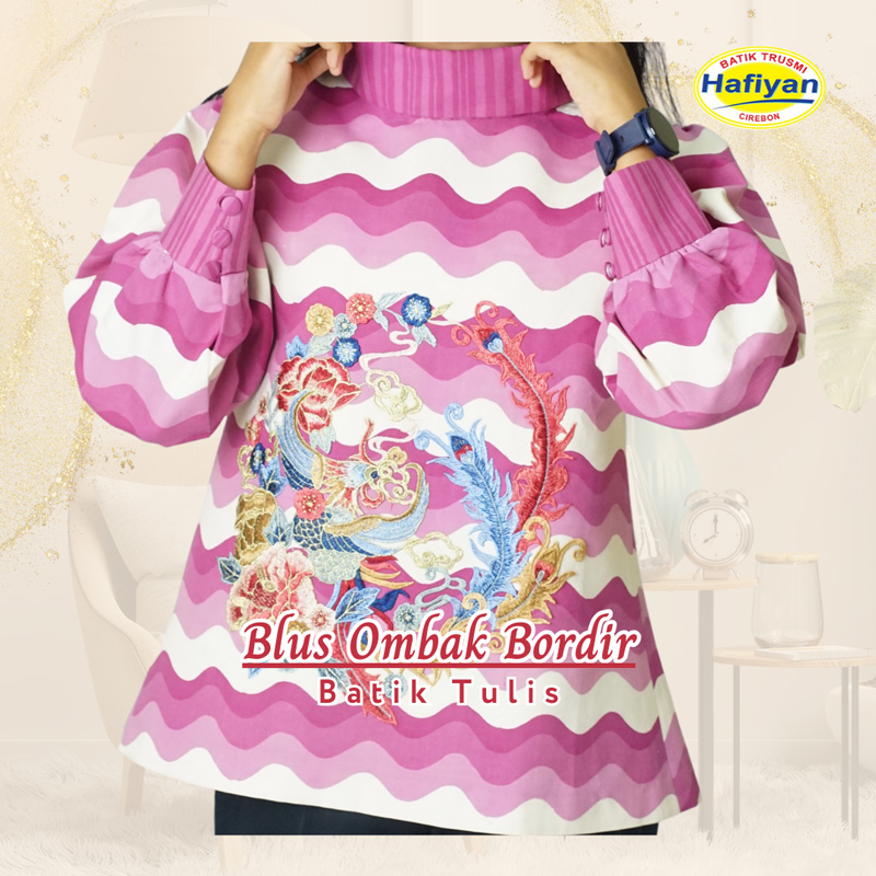 Blus Batik Tulis Bordir