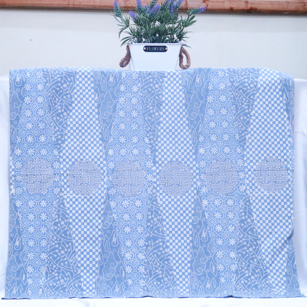 Kain Batik Cap Bahan Katun Motif Tali Kendang