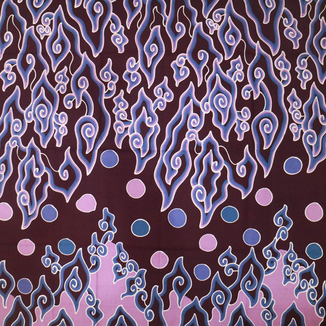 Kain Batik Tulis Megamendung Candy Polkadot