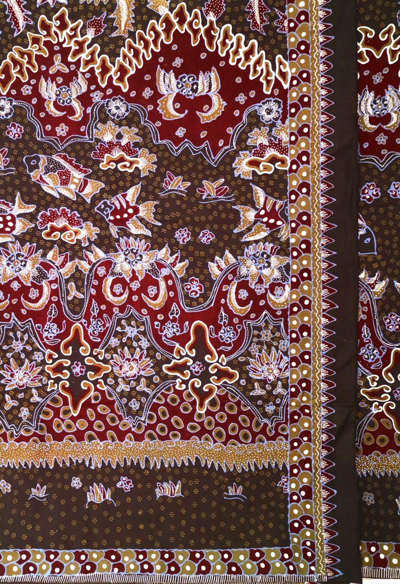 Kain Batik Tulis Bahan Katun Motif Cirebonan