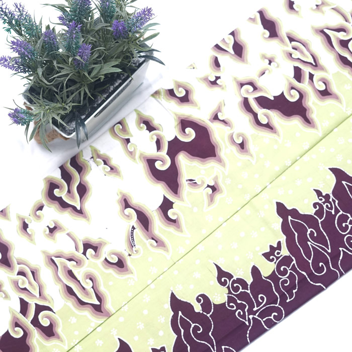 Kain Batik Tulis Motif Megamendung 3 Dimensi