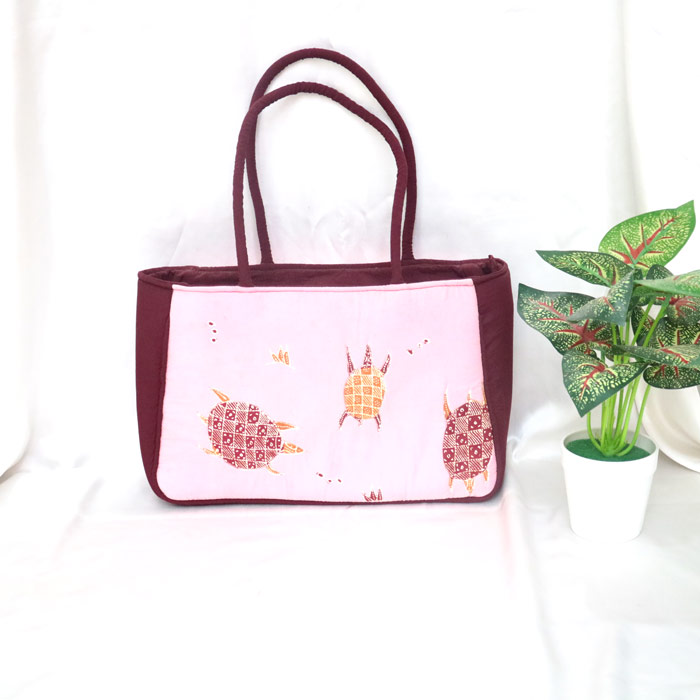 Tas Batik Wanita Kancing dan Resleting
