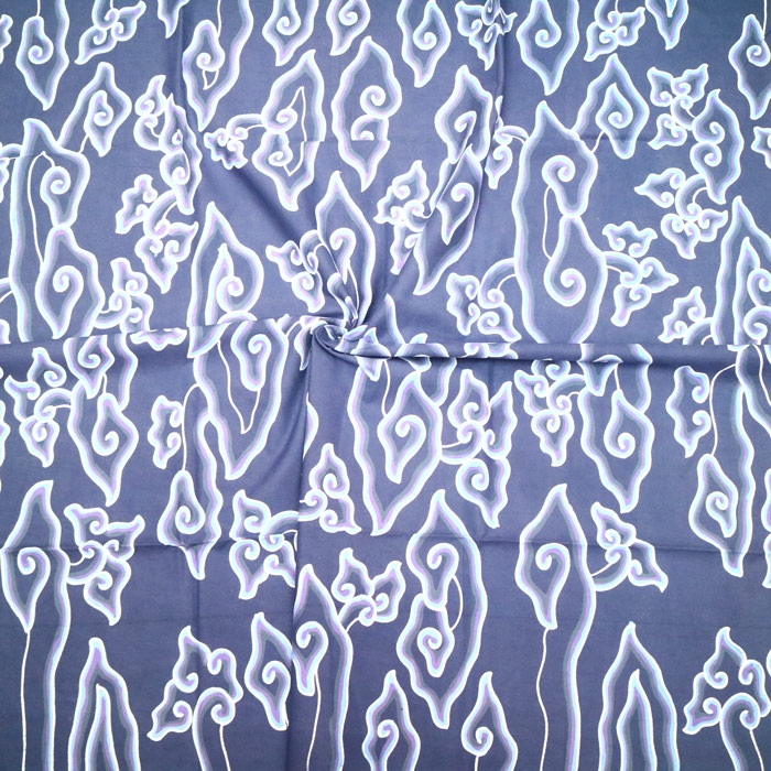 Kain Batik Tulis Motif Mega Mendung Cirebon Full Warna Lawasan