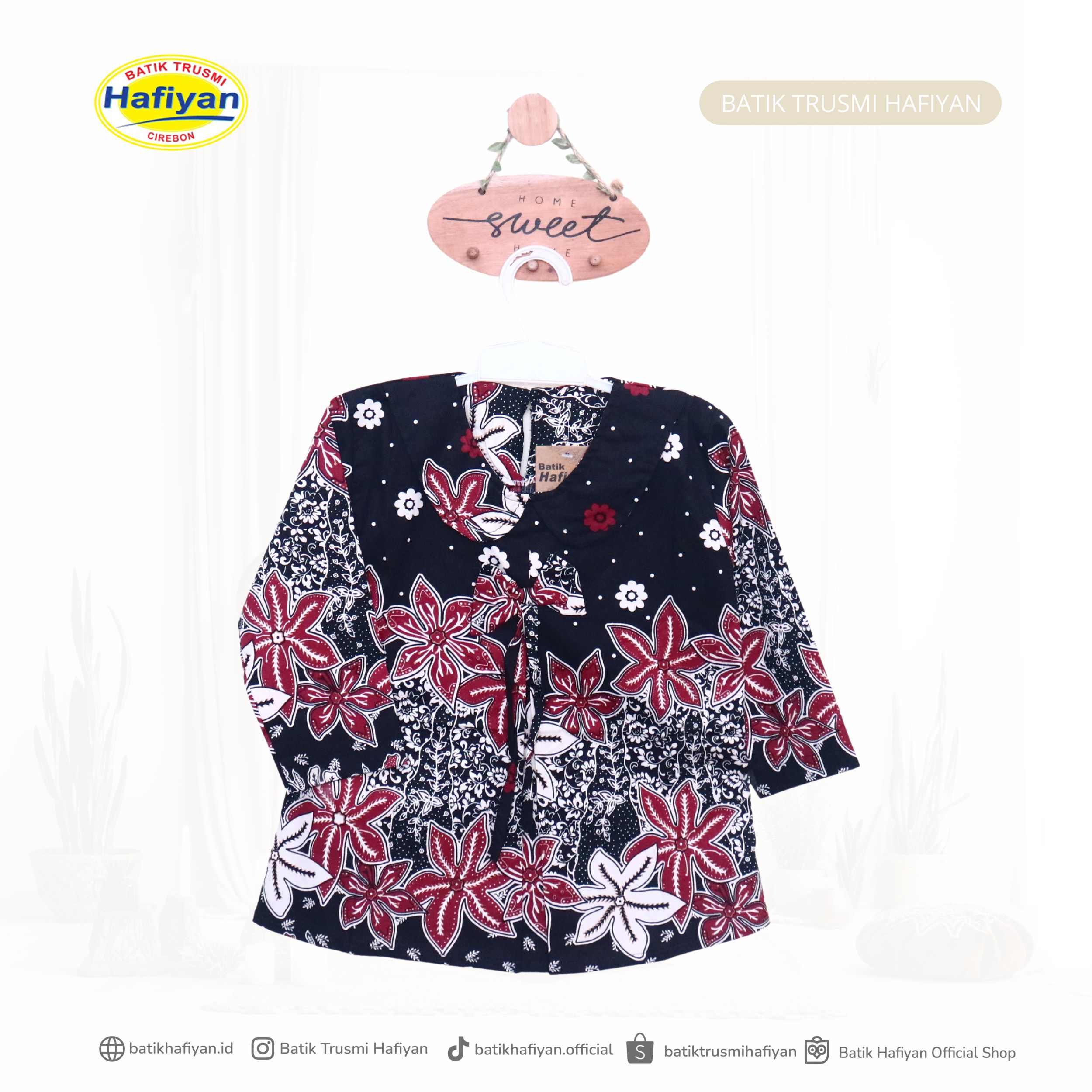 Blus Batik Anak Perempuan