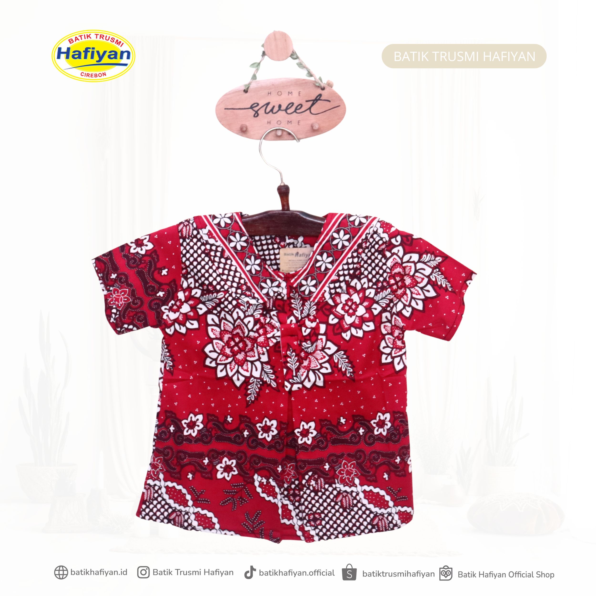 Blus Batik Anak Perempuan