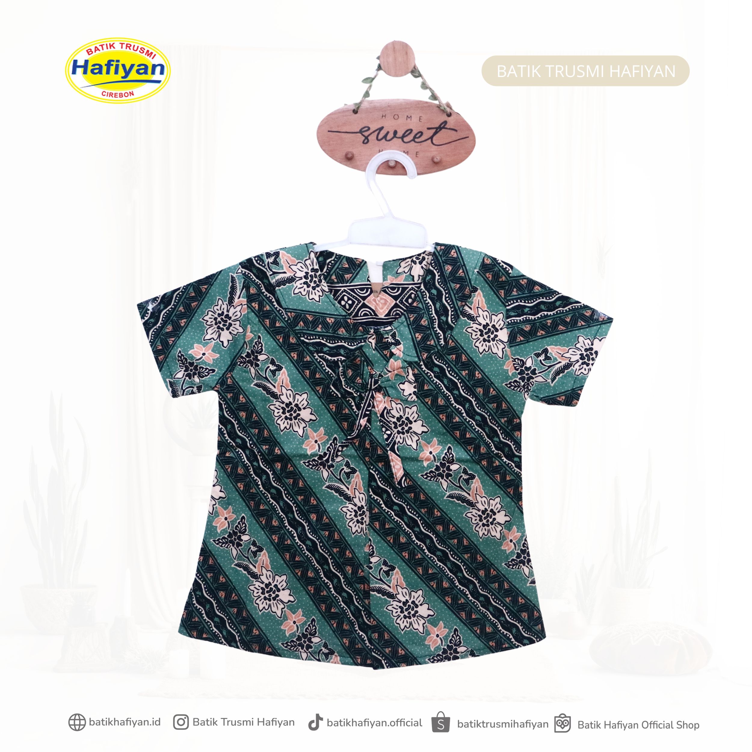 Blus Batik Anak Perempuan