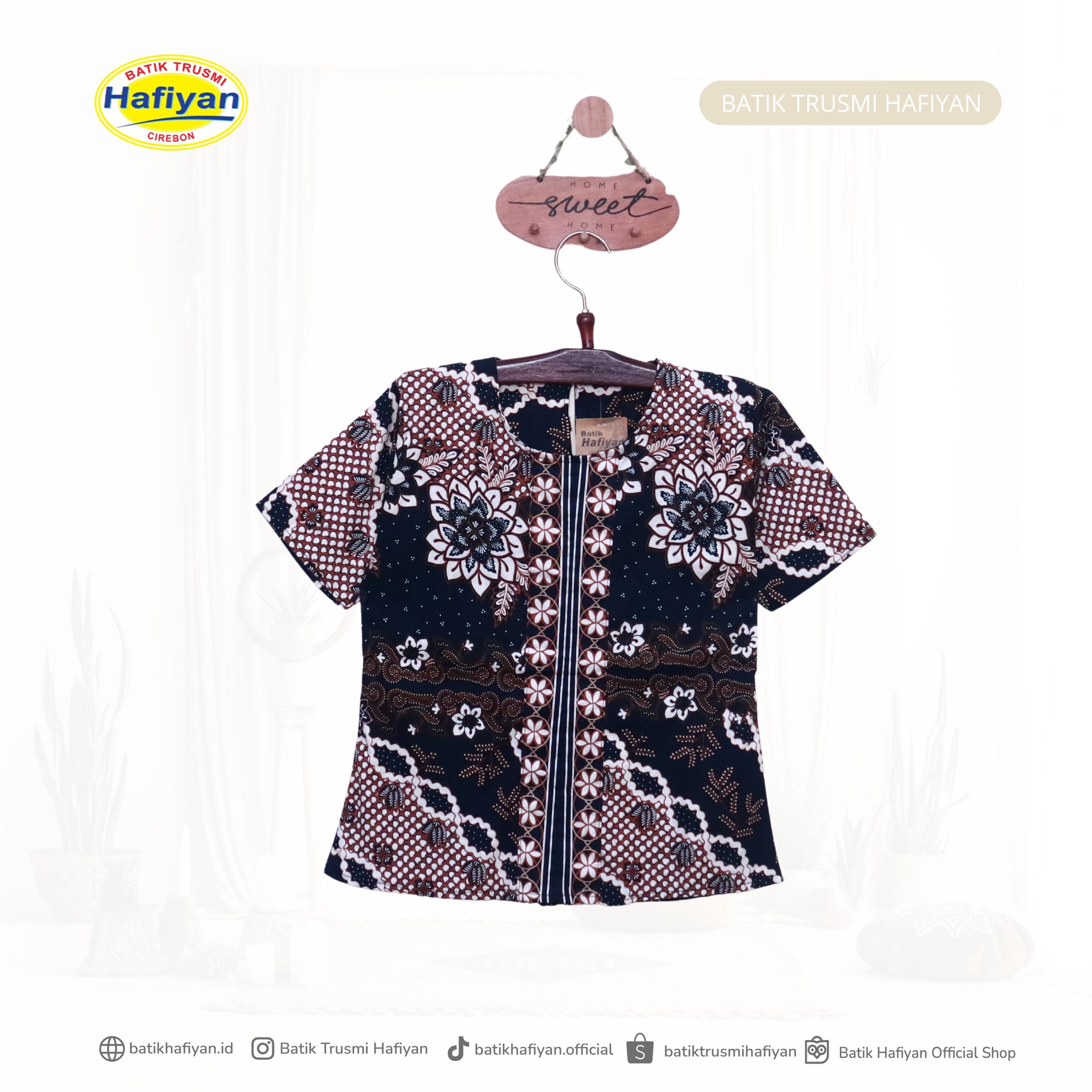 Blus Batik Anak Perempuan