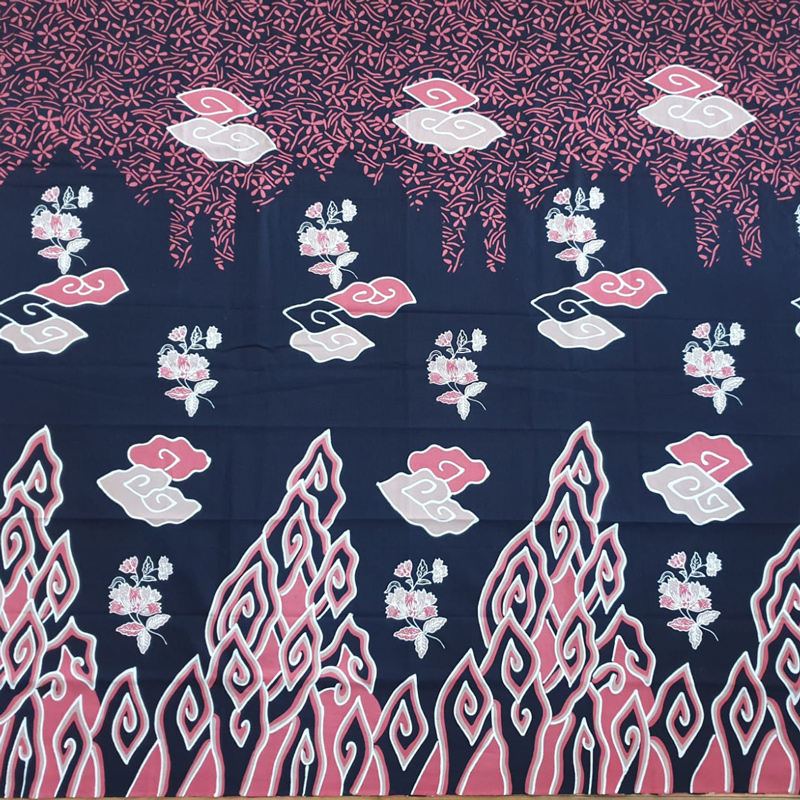 Batik Trusmi Hafiyan Kain Batik Tulis Kupu-Kupu 3 Dimensi Katun