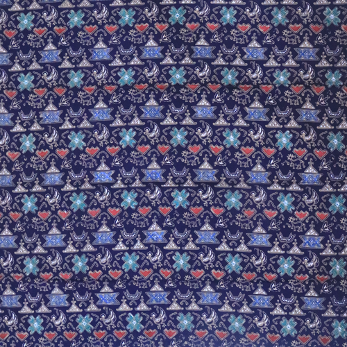 Kain Batik Printing Malam Bahan Katun