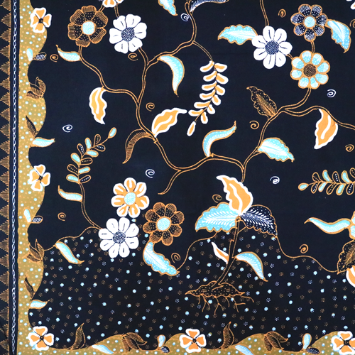 Kain Batik Tulis Irengan Kembang