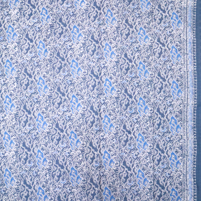 Kain Batik Sarimbit Dobi Isi 4 Warna Biru Cerah