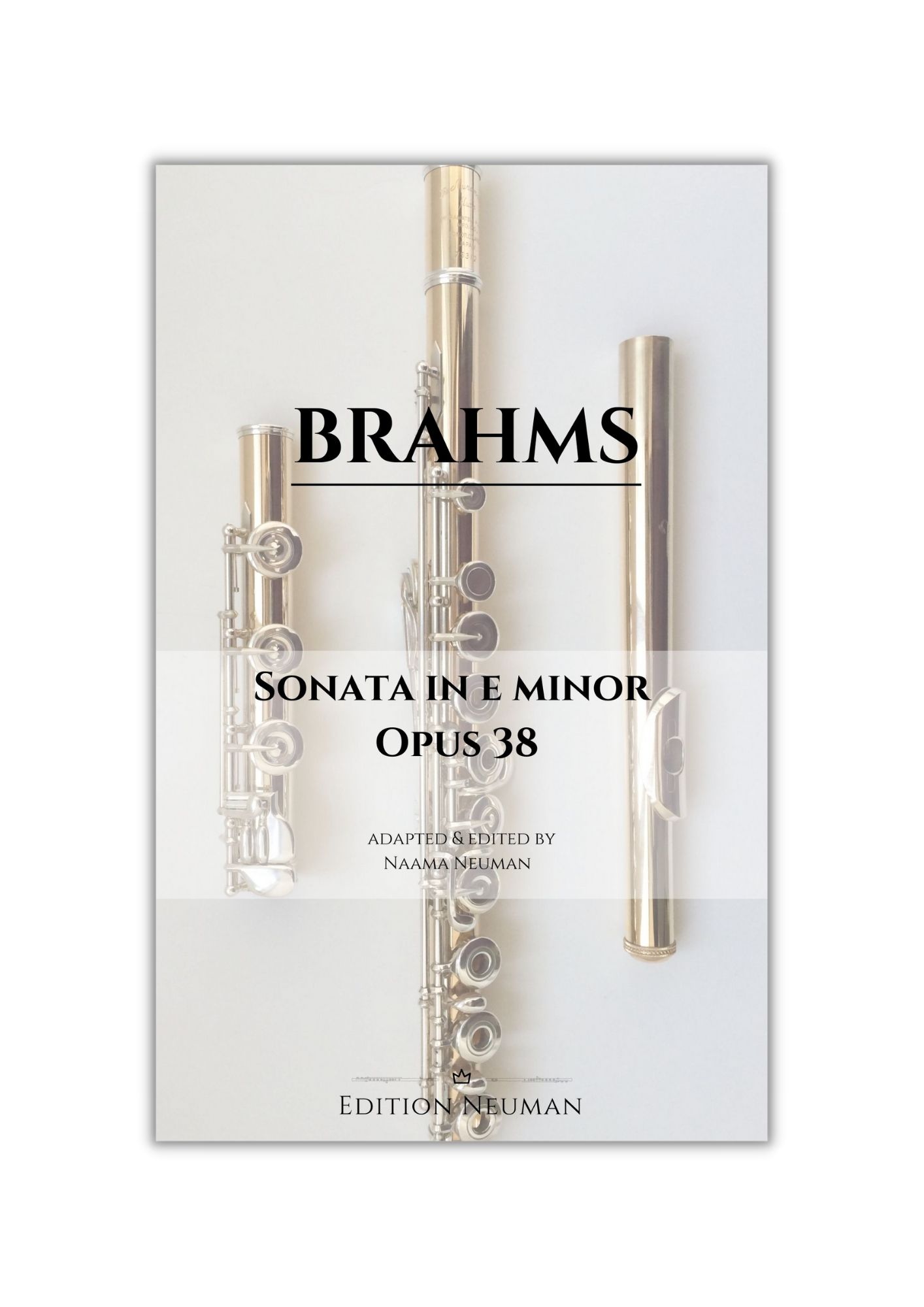 Brahms Sonata op.38 Flute part and Score