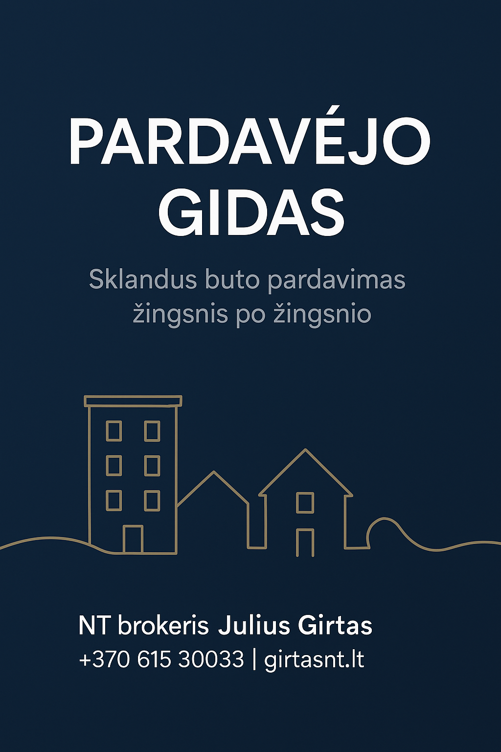 SKLANDUS BUTO PARDAVIMAS