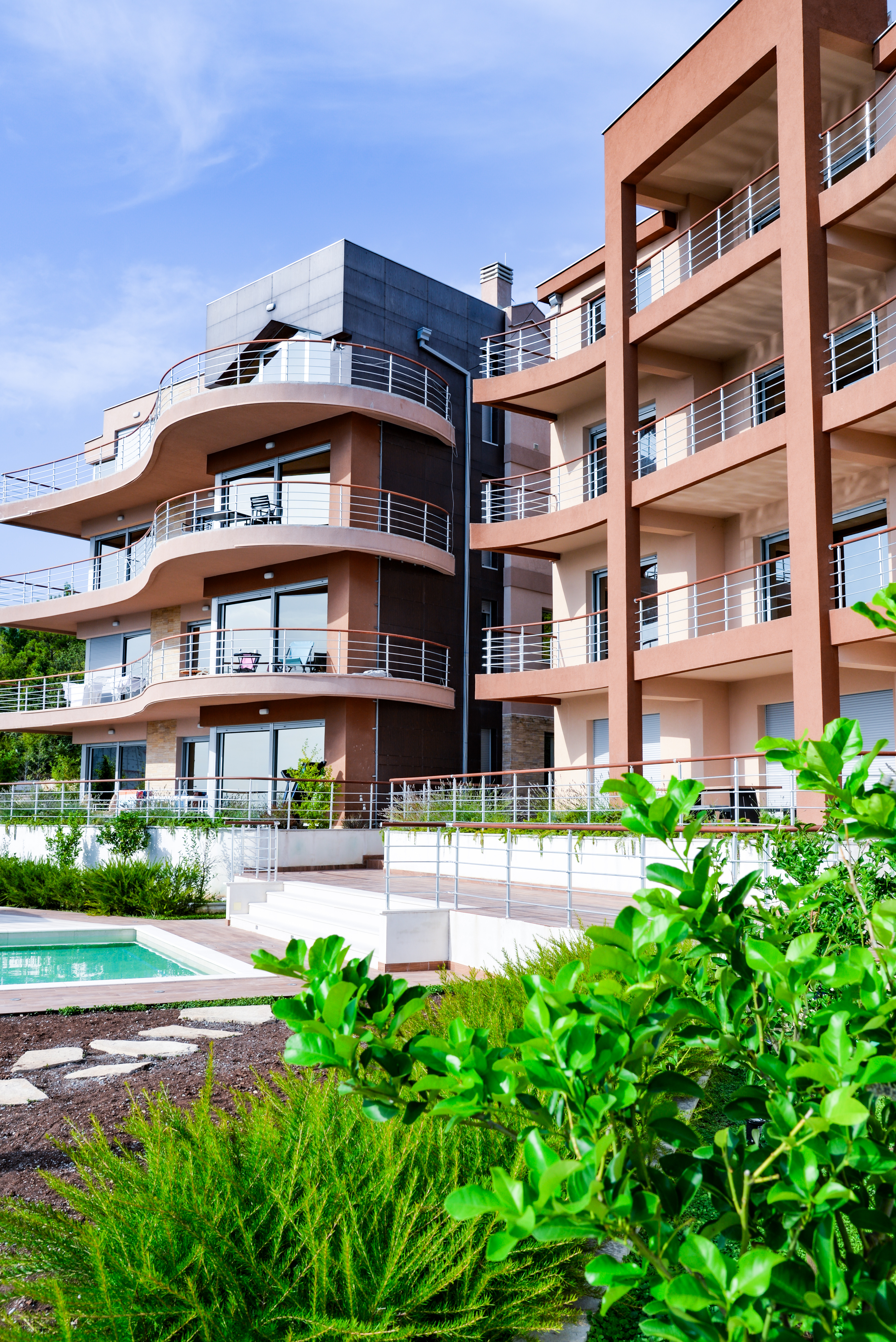 Penthouse with seaview for sale (pool, Kavač)