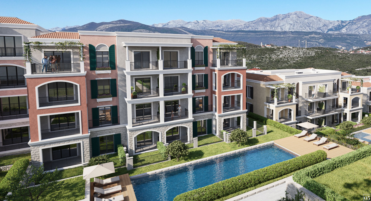Apartment 14-2-11 in Centrale for sale (Luštica Bay)