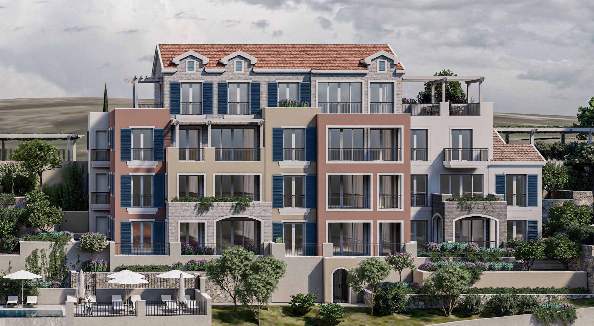 Apartment K401 in Marina Village for sale (Luštica Bay)